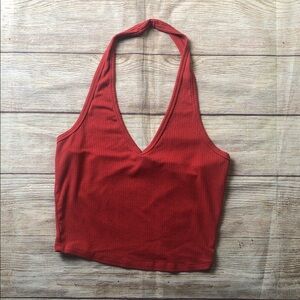 Tilly's Red Halter Neck Camisole